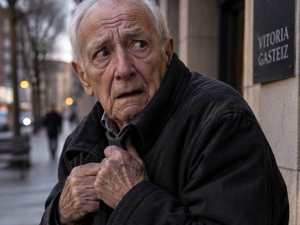 El consejo más triste en Vitoria: "Ama, aita, no salgas con cadena"