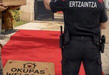 Llegan los ‘okupas’ de lujo a Vitoria Llegan los 'okupas' de lujo a Vitoria