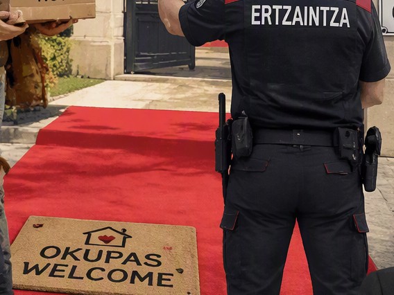 Llegan los 'okupas' de lujo a Vitoria