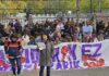 Niños en Vitoria para pedir más para desalojados y criticar policías Niños en Vitoria para pedir más para desalojados y criticar policías